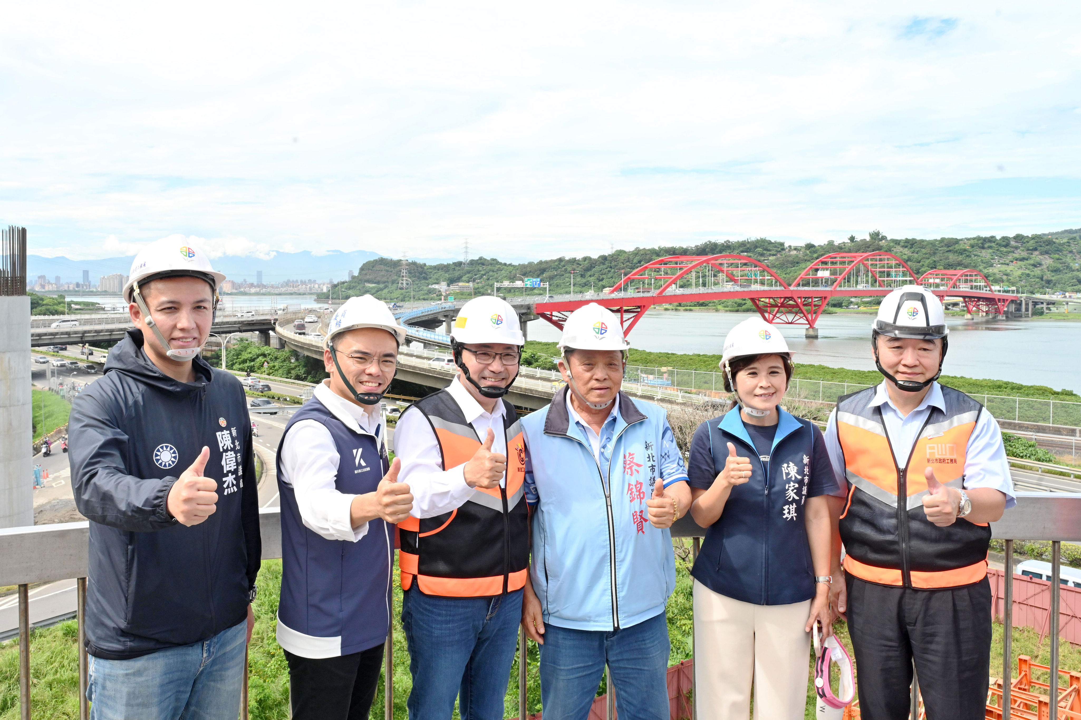 ▲淡江大橋年底完工！淡北道路拚2029年通車。（圖／新北市工務局提供）