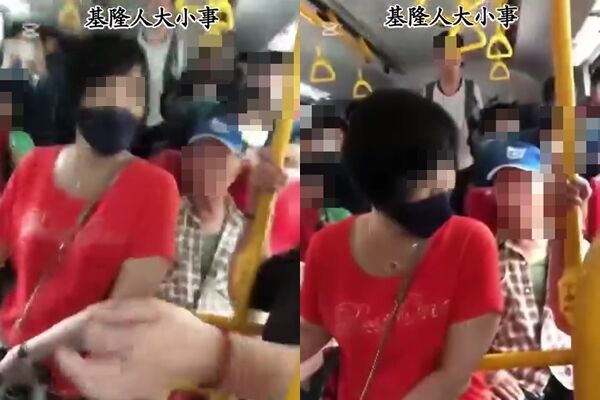 ▲▼國中弟坐博愛座「被罵哭」。（圖／翻攝臉書／基隆人大小事）