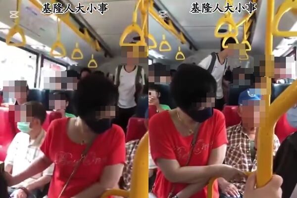 ▲▼國中弟坐博愛座「被罵哭」。（圖／翻攝臉書／基隆人大小事）