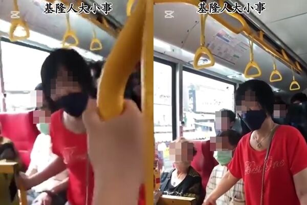 ▲▼國中弟坐博愛座「被罵哭」。（圖／翻攝臉書／基隆人大小事）