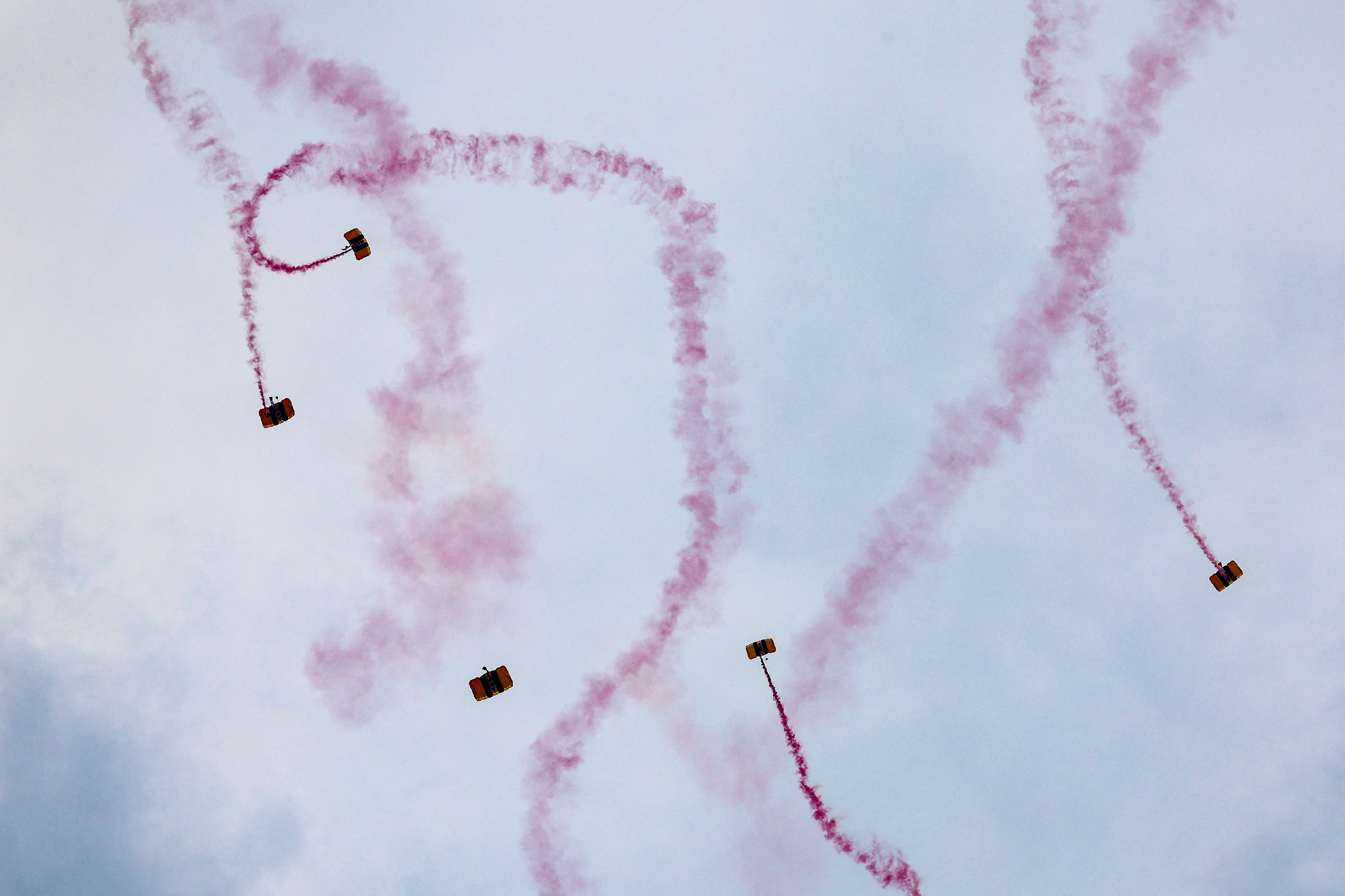 ▲▼ 川普主持美國陸軍成立250周年閱兵。（圖／路透）