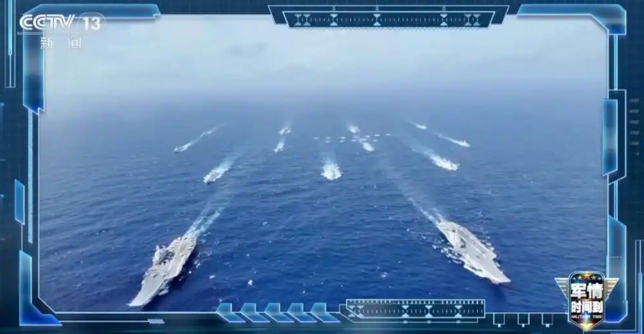 ▲解放軍積極發展海上軍力。（圖／翻攝 央視軍情時間）