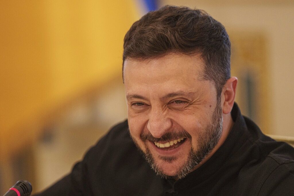 ▲▼烏克蘭總統澤倫斯基。（圖／達志影像／美聯社）