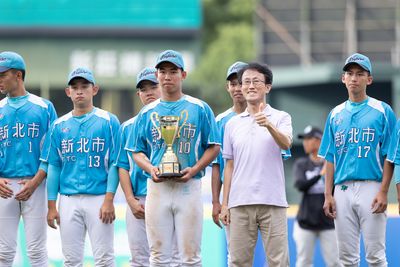 新北市冠軍賽拚到最後一刻淚灑球場 王宇翔猛打賞獲選優秀球員