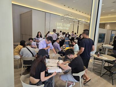 房市低溫中逆勢吸客！「中山鉑悦」精裝修＋家電方案熱賣　假日看屋人潮湧現