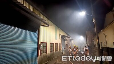 台南仁德工廠「1天內2度起火」!恐怖爆裂聲頻傳 消防趕救火