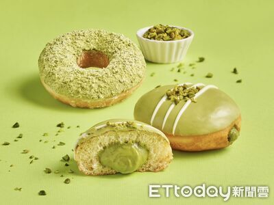 英國爆紅Krispy Kreme開心果甜甜圈登台
