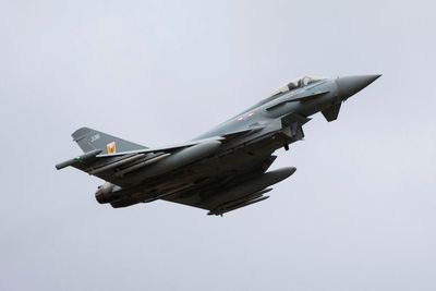 出手助以色列?英國增派「颱風戰機」赴中東 籲衝突降溫