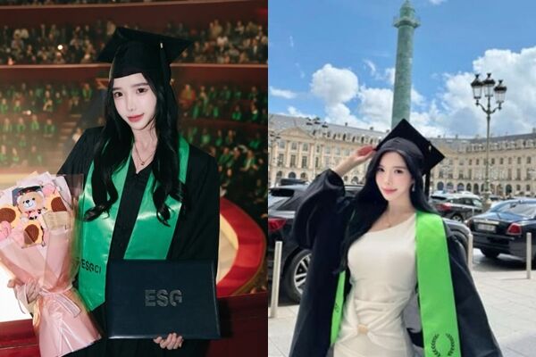 ▲藍星蕾拿到博士學位了。（圖／翻攝自藍星蕾Instagram）