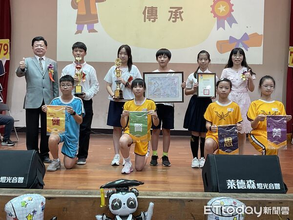 ▲台南市永福國小第79屆畢業典禮中，全數參與潛能開發班（特教資源班）和特教巡迴班學習計劃的永福小朋友，都以自身努力獲得畢業典禮獎項。（圖／記者林東良翻攝，下同）