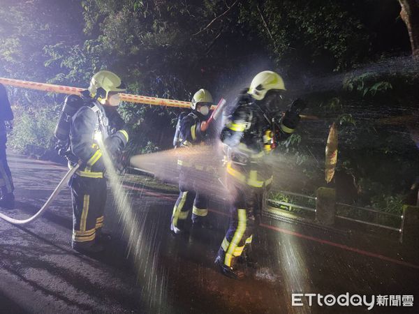 ▲▼苗栗縣頭份市為恭醫院東興院區14日發生火警。（圖／記者楊永盛攝）