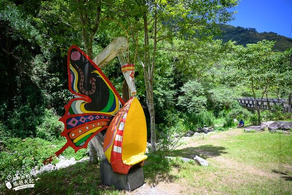 ▲▼「台東延平蝴蝶谷秘境」免門票天然戲水池，賞蝴蝶泡腳，享受魚吃腳皮好放鬆！（圖／部落客滿分提供）