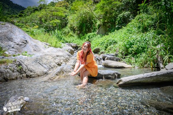 ▲▼「台東延平蝴蝶谷秘境」免門票天然戲水池，賞蝴蝶泡腳，享受魚吃腳皮好放鬆！（圖／部落客滿分提供）