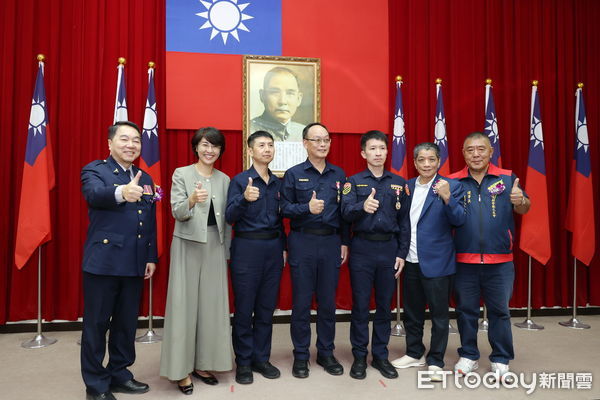 ▲警察節到，南投縣政府表揚19位模範警察及績優同仁。（圖／南投縣政府提供）