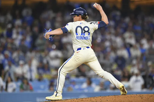 ▲▼道奇K.赫南德茲。（圖／達志影像／美聯社）