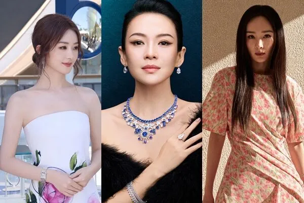 ▲章子怡一舉動被視為是在破除排擠謠言。（圖／翻攝自趙麗穎、章子怡、楊冪微博）