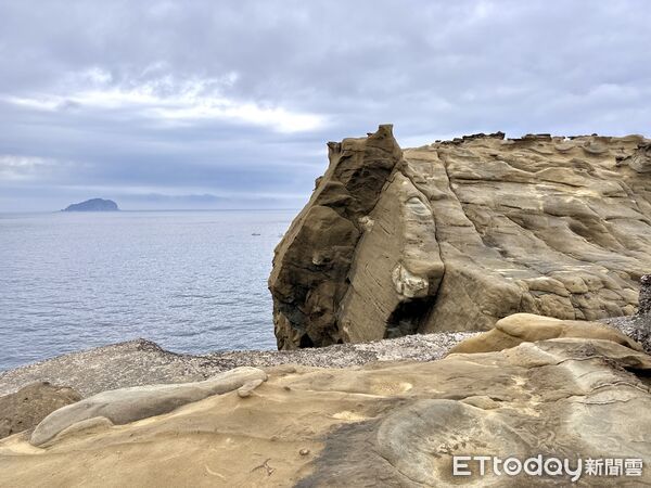 ▲深澳漁港,深澳岬角,象鼻岩（水豚岩）。（圖／記者彭懷玉攝）