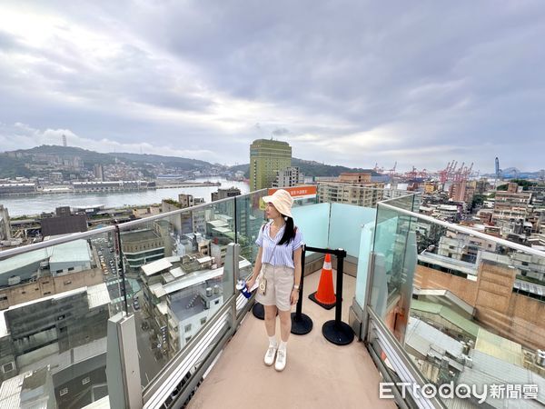 ▲基隆塔高67公尺的景觀台,崆書屋,遠見人文空間｜鳶 Milvus,基隆市景。（圖／記者彭懷玉攝）