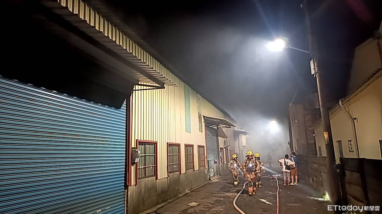 台南仁德工廠「1天內2度起火」！恐怖爆裂聲頻傳　消防趕救火