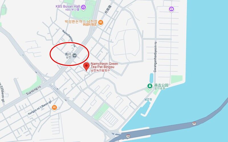 ▲▼韓國釜山南川美食「南川寶城綠茶冰」，三十年綠茶商打造夢幻紫藤棚架竹林茶寮，4000韓幣爽吃紅豆綠茶！（圖／部落客小虎提供）