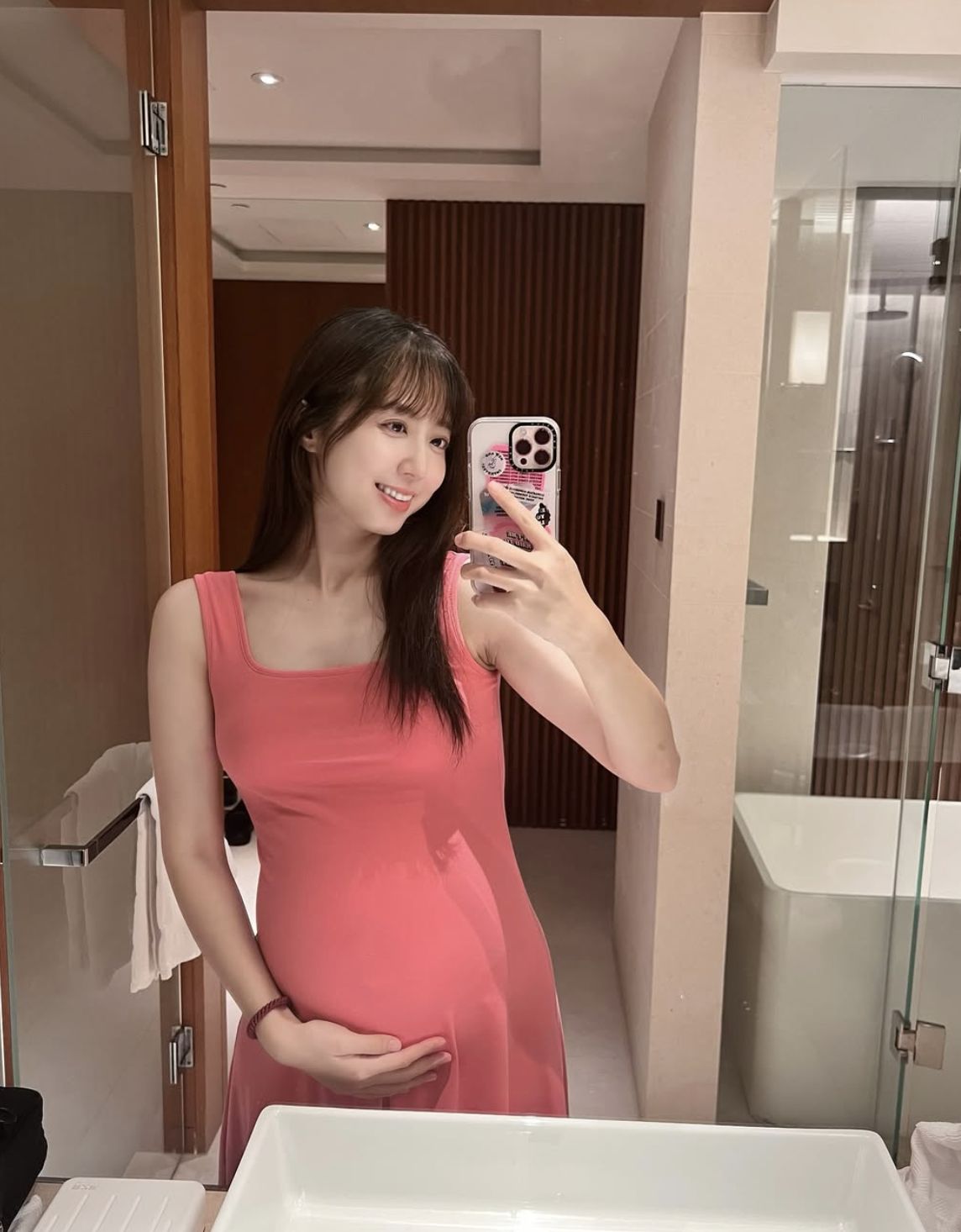 ▲洪詩公開二胎性別。（圖／翻攝自Instagram／angelhong）