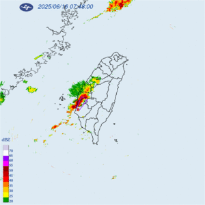 快訊/大雷雨炸4縣市 4縣市大雨特報