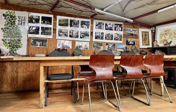 ▲▼韓國釜山南川美食「南川寶城綠茶冰」，三十年綠茶商打造夢幻紫藤棚架竹林茶寮，4000韓幣爽吃紅豆綠茶！（圖／部落客小虎提供）