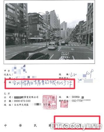 ▲▼  徐巧芯曬出和廣告商的合約書以及與廣告商的對話紀錄。（圖／徐巧芯提供） 