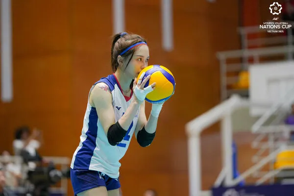 ▲中華女排在首屆亞洲女排國家盃勇奪季軍、廖苡任。（圖／AVC提供）