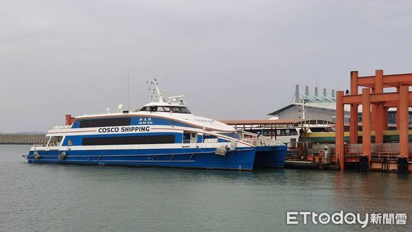 ▲▼海上風力影響！金泉小三通「石井－水頭」今停航             。（圖／記者林名揚翻攝）