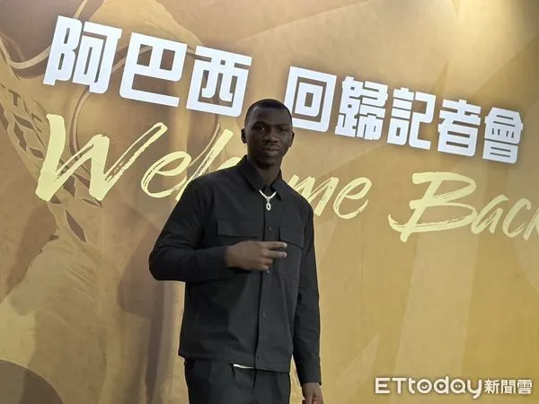 ▲阿巴西重返中信特攻，簽下「3+2」合約年薪比照CBA頂尖球星。（圖／記者杜奕君攝） 