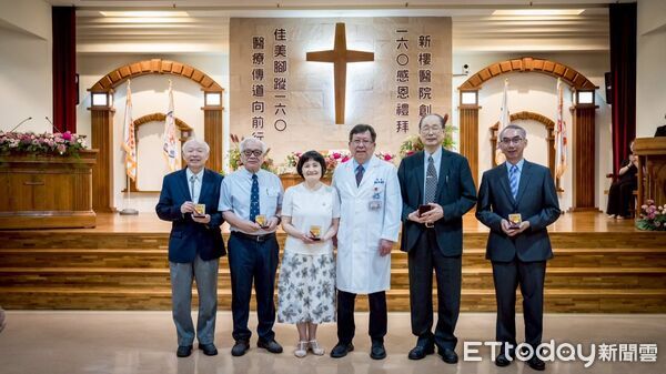 ▲新樓醫院舉行創院160週年感恩禮拜，總統賴清德蒞臨致詞，感謝醫院長年守護台灣人民健康。（記者林東良翻攝，下同）