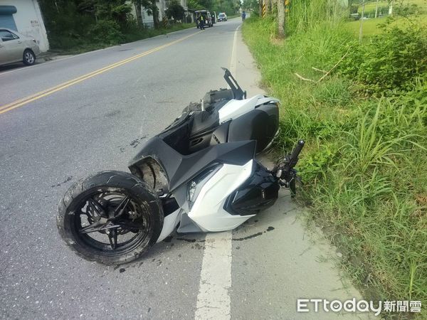 ▲▼花蓮李姓男子無照騎車自撞身亡。（圖／記者王兆麟翻攝）