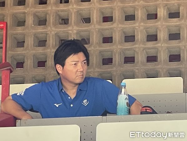 ▲富邦悍將林威助。（圖／記者楊舒帆攝）