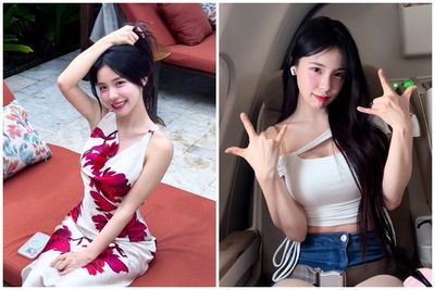 李多慧「飛機上熱舞」緊身短T解放低胸！　網暈太會扭：以為亂流
