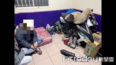 印尼移工專偷故障機車「放感情」改車再賣掉 躺車旁睡覺