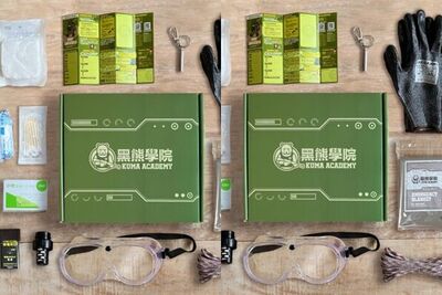 防災包1380被質疑太貴 黑熊學院:覺得命不值錢,我們阻止不了
