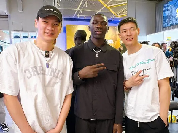 ▲阿巴西重返特攻，老戰友謝亞軒、林秉聖都現身力挺。（圖／記者杜奕君攝）