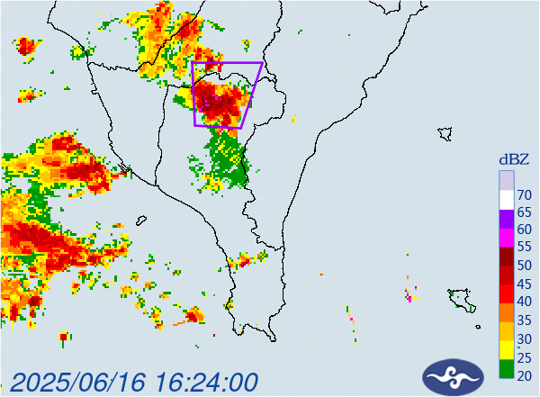 ▲▼大雷雨。（圖／氣象署提供）