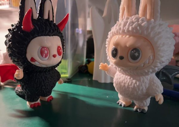 ▲▼3D列印的Labubu。（圖／翻攝自微博）