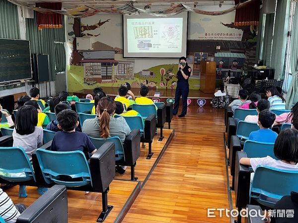 ▲永康國中結合警政與教育資源辦理反毒宣導活動，榮獲教育部2024年防毒績優學校肯定。（記者林東良翻攝，下同）