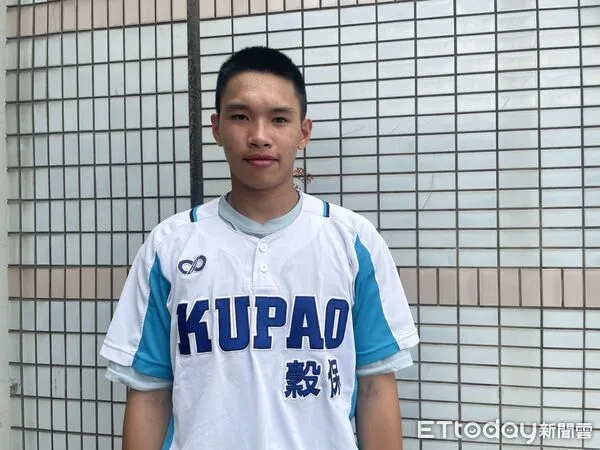 ▲穀保家商蔡琞傑。（圖／記者楊舒帆攝）