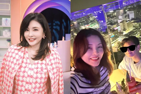 ▲▼何如芸才被催找第二春「手戴良緣御守」。（圖／翻攝自Facebook／何如芸 Michelle Ho）