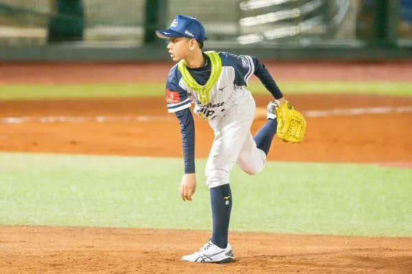 ▲中華隊林杰鋒關門成功。（圖／台灣世界少棒聯盟提供）