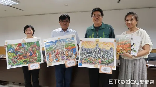 ▲第15輯《小黑琵》徵文暨徵圖比賽精選96件學生作品，即將於暑假期間展出。（記者林東良翻攝）