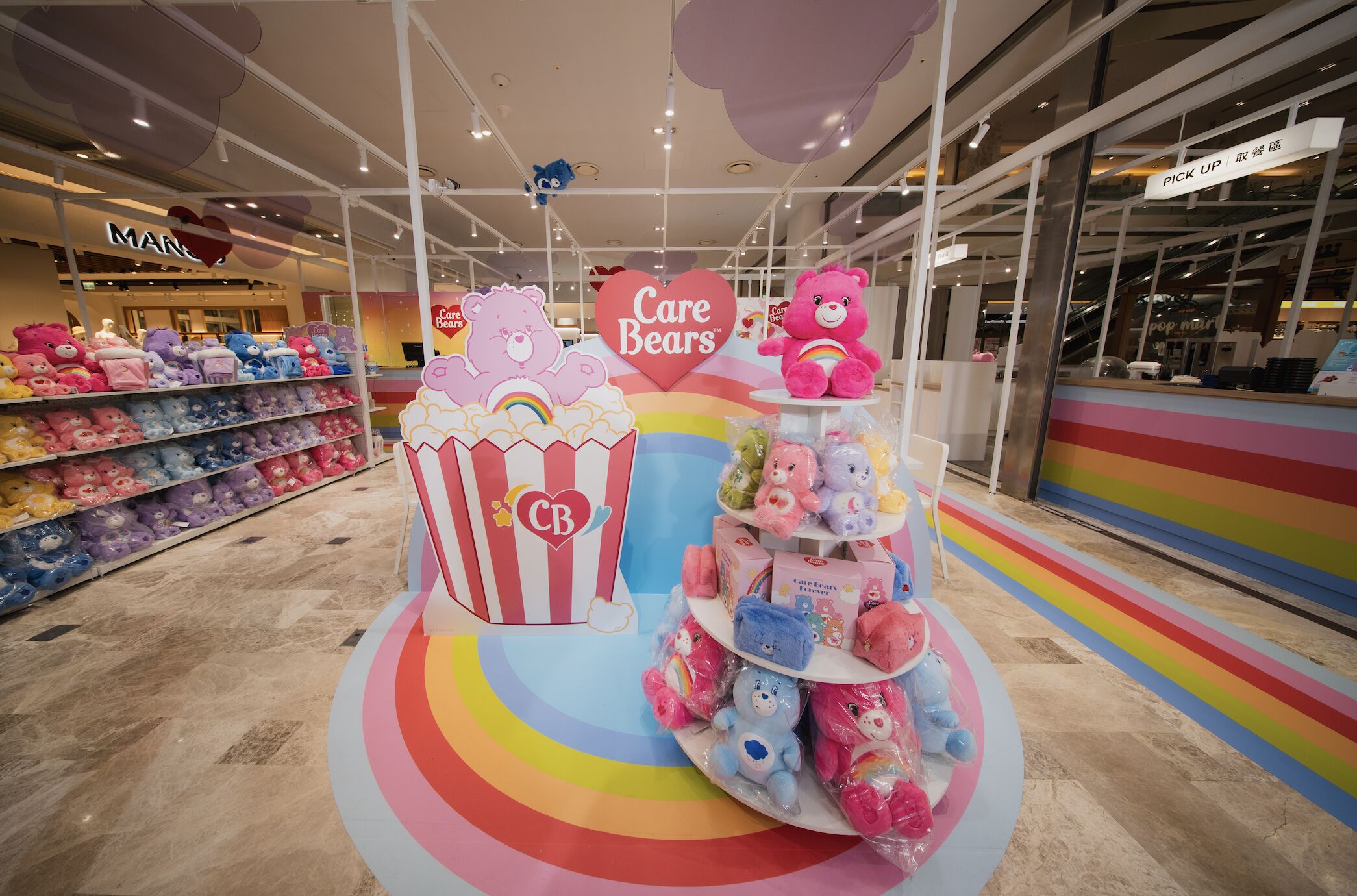 ▲Care Bears咖啡廳南紡登場。（圖／業者提供）