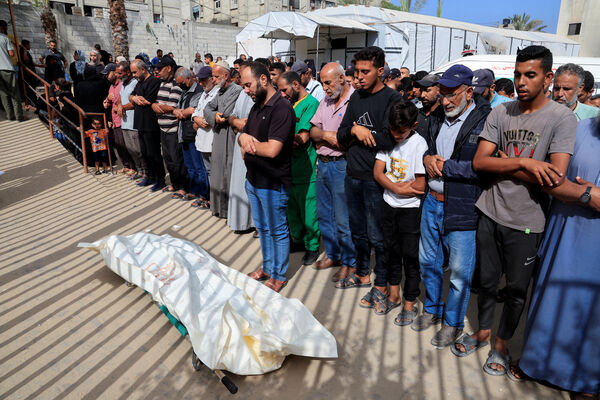 ▲▼加薩援助站遇襲釀30死。（圖／路透）