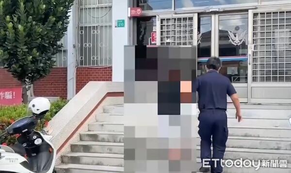 ▲台南市六甲區2男模仿網路影片點燃燃燒物製造爆聲，被警方查獲送辦。（記者林東良翻攝，下同）