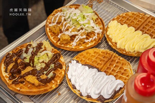 ▲▼小木屋鬆餅 高雄苓雅店。（圖／部落客虎麗笑嗨嗨授權提供）