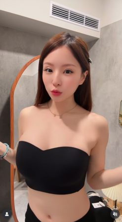 ▲▼孫生女友。（圖／翻攝自Instagram／_dfen_bb）